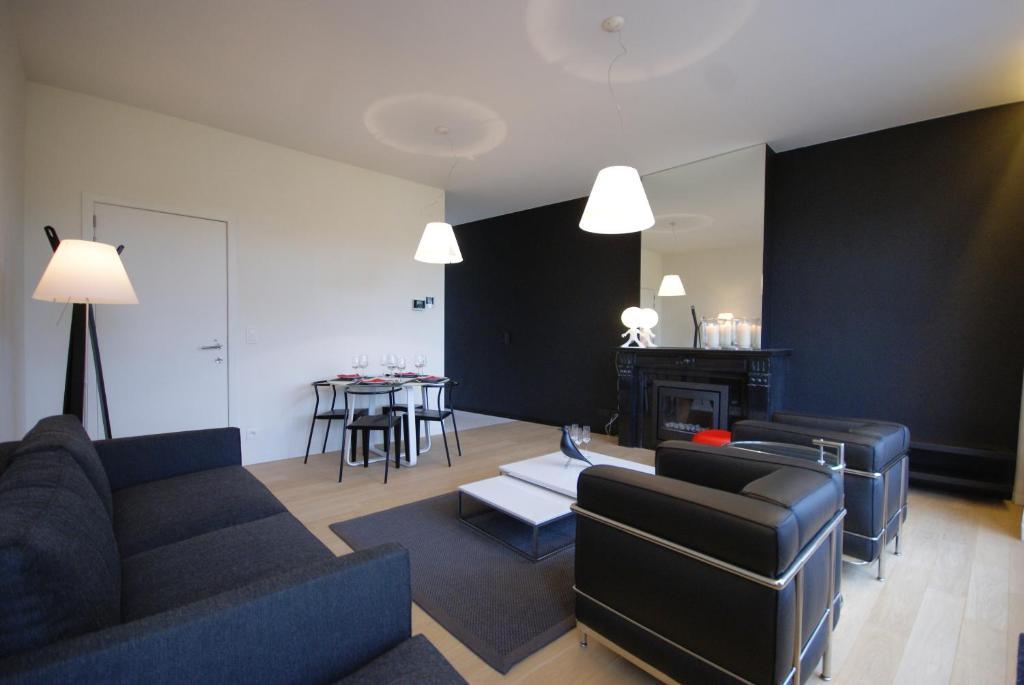 Leopold5 Luxe-Design Apartment Остенде Номер фото